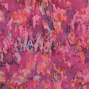 RJR  Blossom Batiks Cascade (Batik) Paint Texture - Begonia Batik