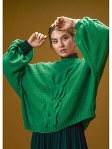 Lana Grossa Pattern / Kit - Ecopuno - Womens Pullover (0224)