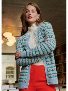 Lana Grossa Pattern / Kit - Ecopuno - Womens Jacket (0227)
