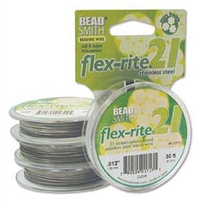 The Beadsmith Flex-Rite 21 Beading Wire