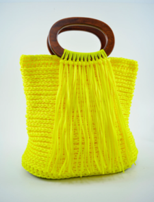 Circulo Crochet Pattern/Kit - Handbag with Fringe