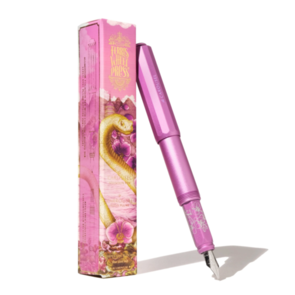 Ferris Wheel Press Fountain Pen Aluminium Carousel Medium Nib Serpentine Blooms