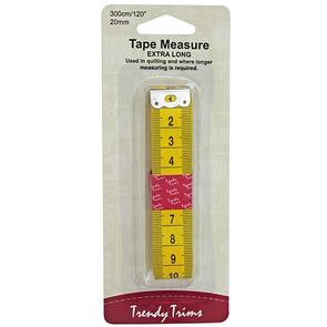 Trendy Trims  Tape Measure Extra Long 300cm