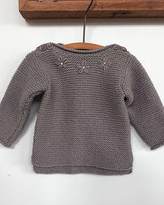 The Kiwi Stitch & Knit Co Georgie Jumper 4ply - Knitting Pattern / Kit