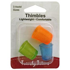 Trendy Trims  Thimbles - 3 Asstd Sizes