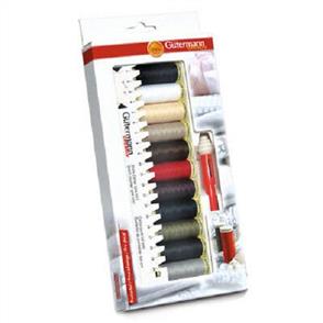 Gutermann  Thread Pack with Measuring Aid and Seam-fix Mini
