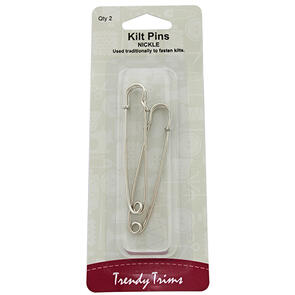 Trendy Trims  Kilt Pins - Nickel