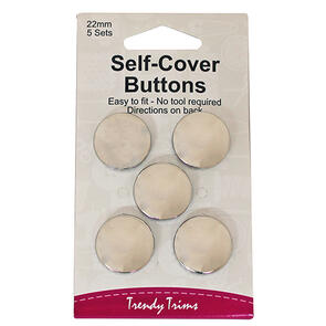 Trendy Trims  Metal Self-Cover Buttons