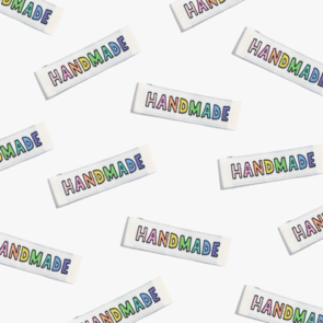 KATM Woven Labels - Handmade Rainbow