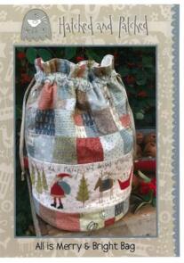 Hatched & Patched All Is Merry And Bright Market Bag Pattern