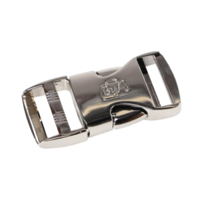 ByAnnie 1" Side Release Buckle - Nickel Metal
