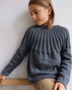 Petite Knit Harald’s Jumper Junior - Knitting Pattern / Kit