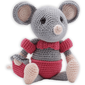 Hardicraft Crochet Kit - Daisy Mouse