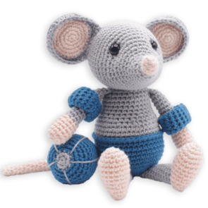 Hardicraft Crochet Kit - Eddy Mouse