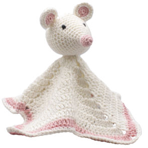 Hardicraft Crochet Kit - Cuddle Cloth Mouse