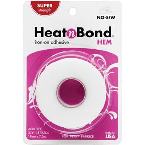 HeatnBond Heat n' Bond - Hem Tape Super 3/4" x 8yd