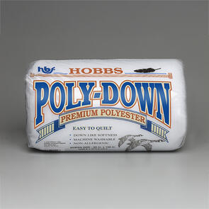 Hobbs Premium Batting - Poly-Down 100% Polyester Batting 108"