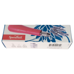 Speedball Set of 5 Cutters with handle (Box)