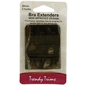 Trendy Trims  Bra Extenders 50mm with 3 hooks