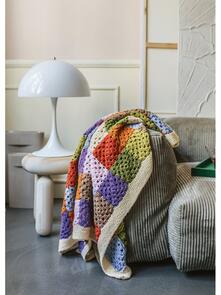 Lana Grossa Pattern / Kit - Ecopuno - Accessories Crochet Blanket (0226)