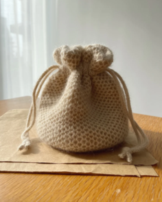 Petite Knit Honey Bucket Bag - Knitting Pattern / Kit