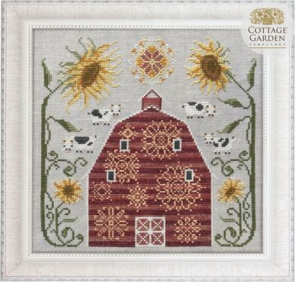 Cottage Garden Samplings Fabulous House Series - #7 Housebarn Chart