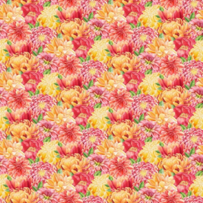 Northcott Morning Blossom - Packed Floral - Red Multi