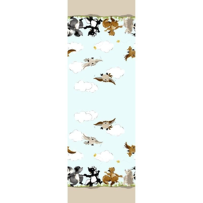 Susybee Woodland Friends Double Border