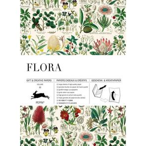 The Pepin Press Gift and Creative Papers Book-Flora