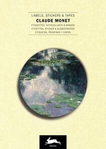 The Pepin Press  Label and Sticker Books-Claude Monet