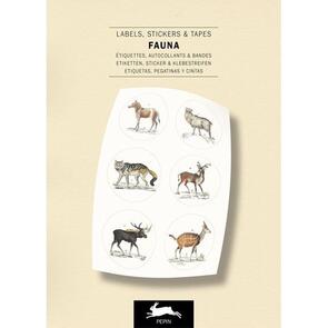 The Pepin Press  Label and Sticker Book-Fauna