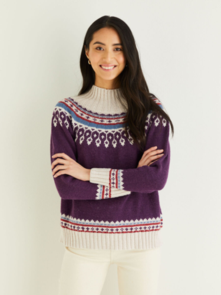 Sirdar 10308 In the Round Sweater - Knitting Pattern / Kit