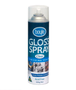 Boyle Gloss Clear Spray 400g