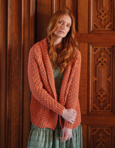 Sirdar 10165 Shawl Collar Cardigan - Knitting Pattern / Kit