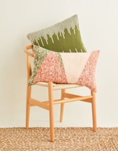 Sirdar 10234 Intarsia Cushion - Knitting Pattern / Kit
