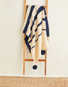 Sirdar 10237 Graduated Stripe Blanket - Knitting Pattern