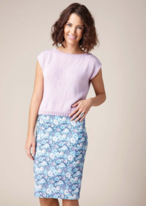 Rowan Knitting Pattern / Kit - Summerlite 4Ply - Crocus