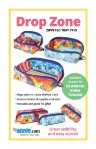 ByAnnie Drop Zone Zippered Tray Trio