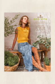 DMC Eco Vita Knitting & Crochet Yarn Pattern Book