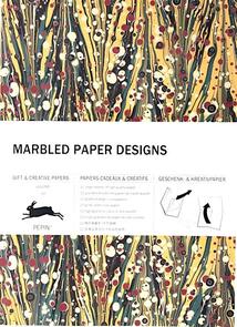 The Pepin Press Gift and Creative Papers Book-Marbled Paper