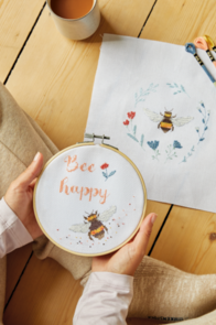 DMC Mindful Making - Well-bee-ing - Cross Stitch Duo Kit