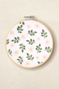 DMC Delicate Daisies by Jenni Davis Intermediate Embroidery Kit