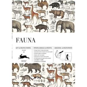 The Pepin Press Gift and Creative Papers Book-Fauna