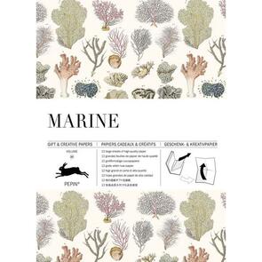 The Pepin Press Gift and Creative Papers Book-Marine