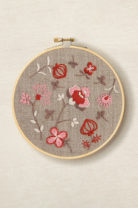 DMC Indiennes Flowers by Marie Dominique Procureur Embroidery Kit