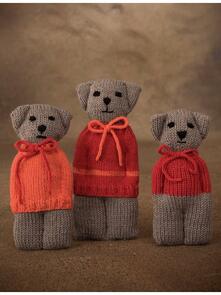 Lana Grossa Pattern / Kit - Cool Wool Big - Childs Accessories Mama Bear (0122)