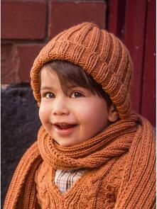 Lana Grossa Pattern; Cool Wool Big - Childs Hat (0127)