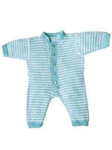 Lana Grossa Pattern / Kit - Cool Wool Baby - Infants Onesie (0060)