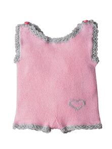Lana Grossa Pattern / Kit - Cool Wool Baby - Infants Romper (056)