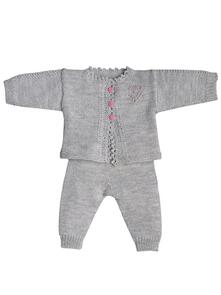 Lana Grossa Pattern / Kit - Cool Wool Baby - Infants Jacket (0055)